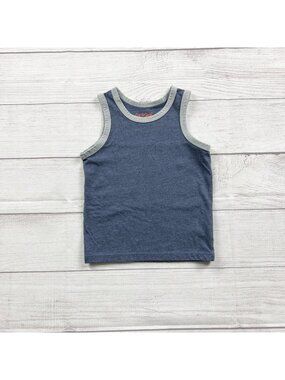 Cat & Jack Blue Tank Top Lightweight Sleeveless Toddler Shirt 12-18 Months